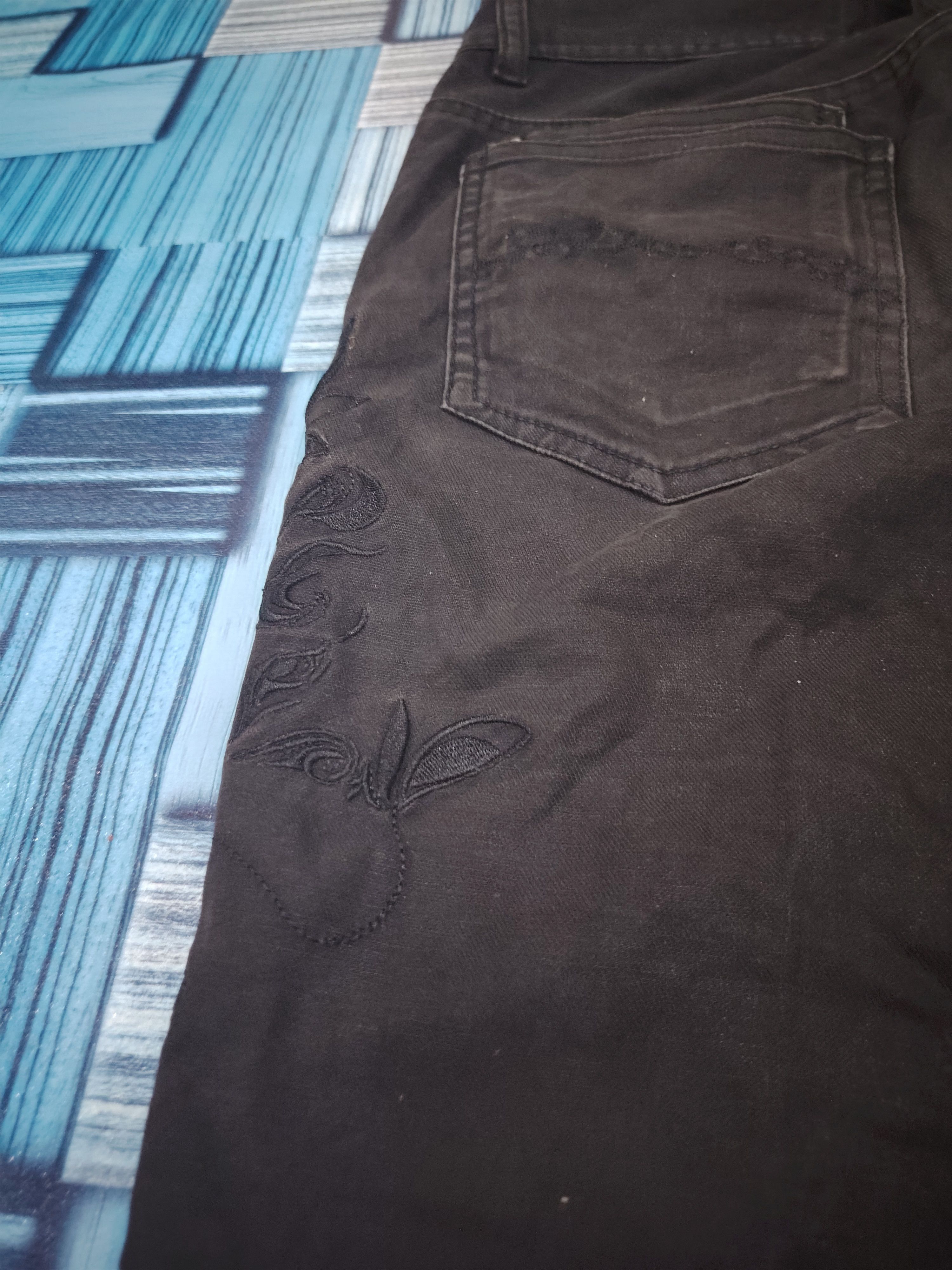 Japanese Brand Midas black pants Size US 29 - 17 Thumbnail