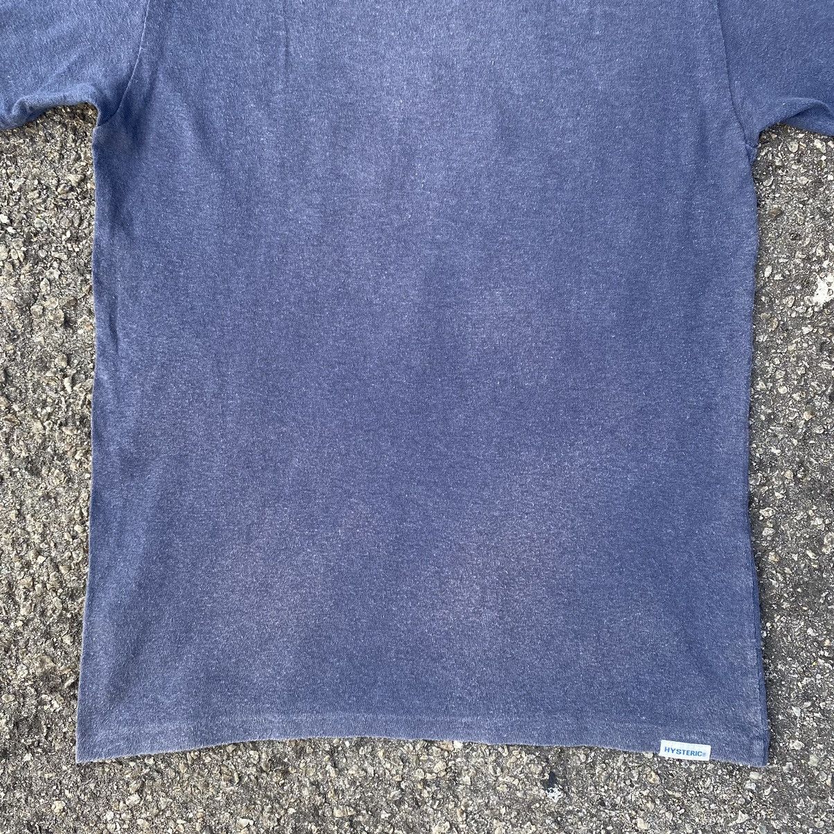 Hysteric Glamour Hysteric Glamour Vintage Blue Black Short Sleeve Tshirt Size US M / EU 48-50 / 2 - 8 Thumbnail