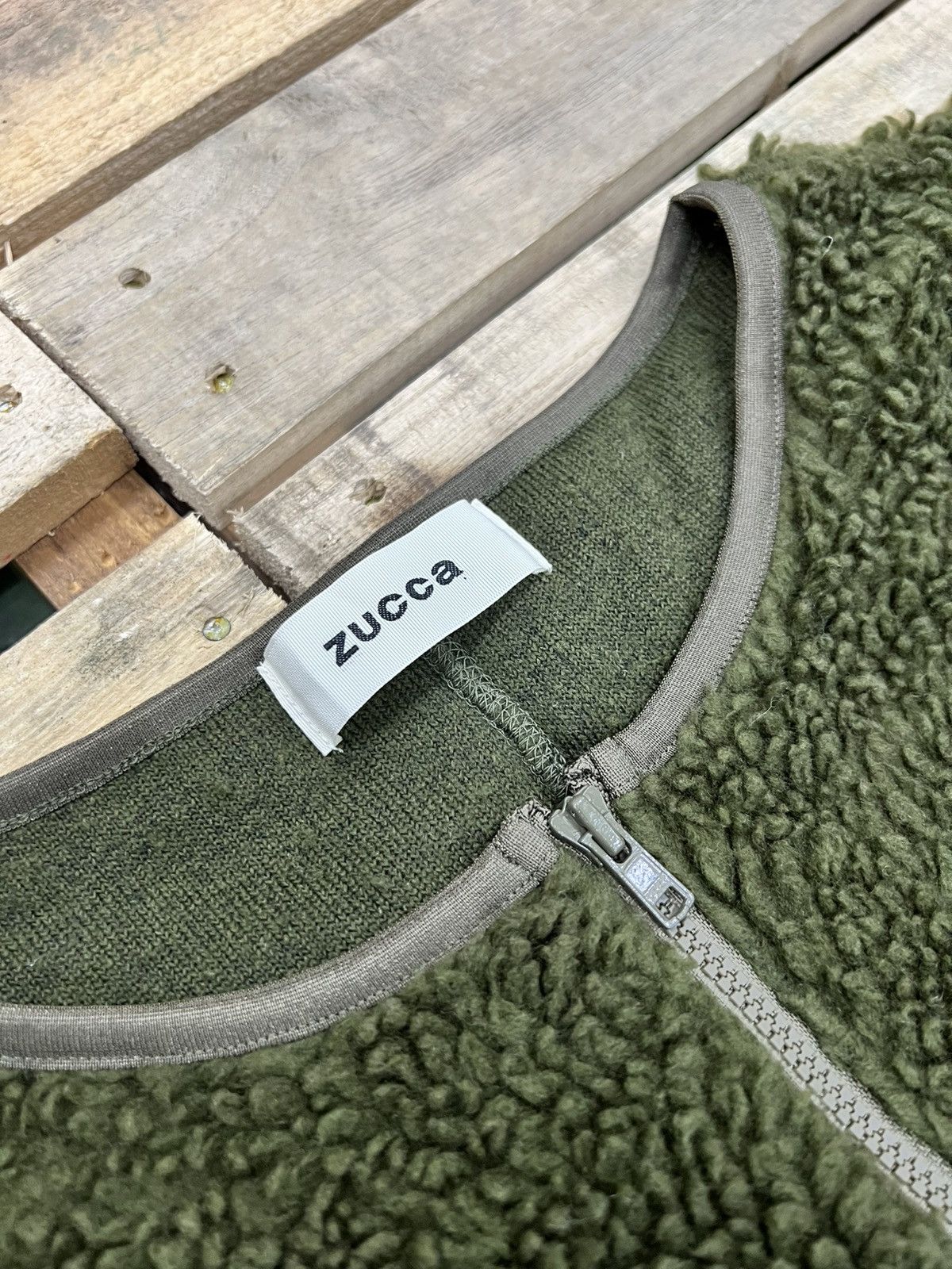 Zucca Zucca Green Deep Pile Fleece Size US M / EU 48-50 / 2 - 3 Thumbnail