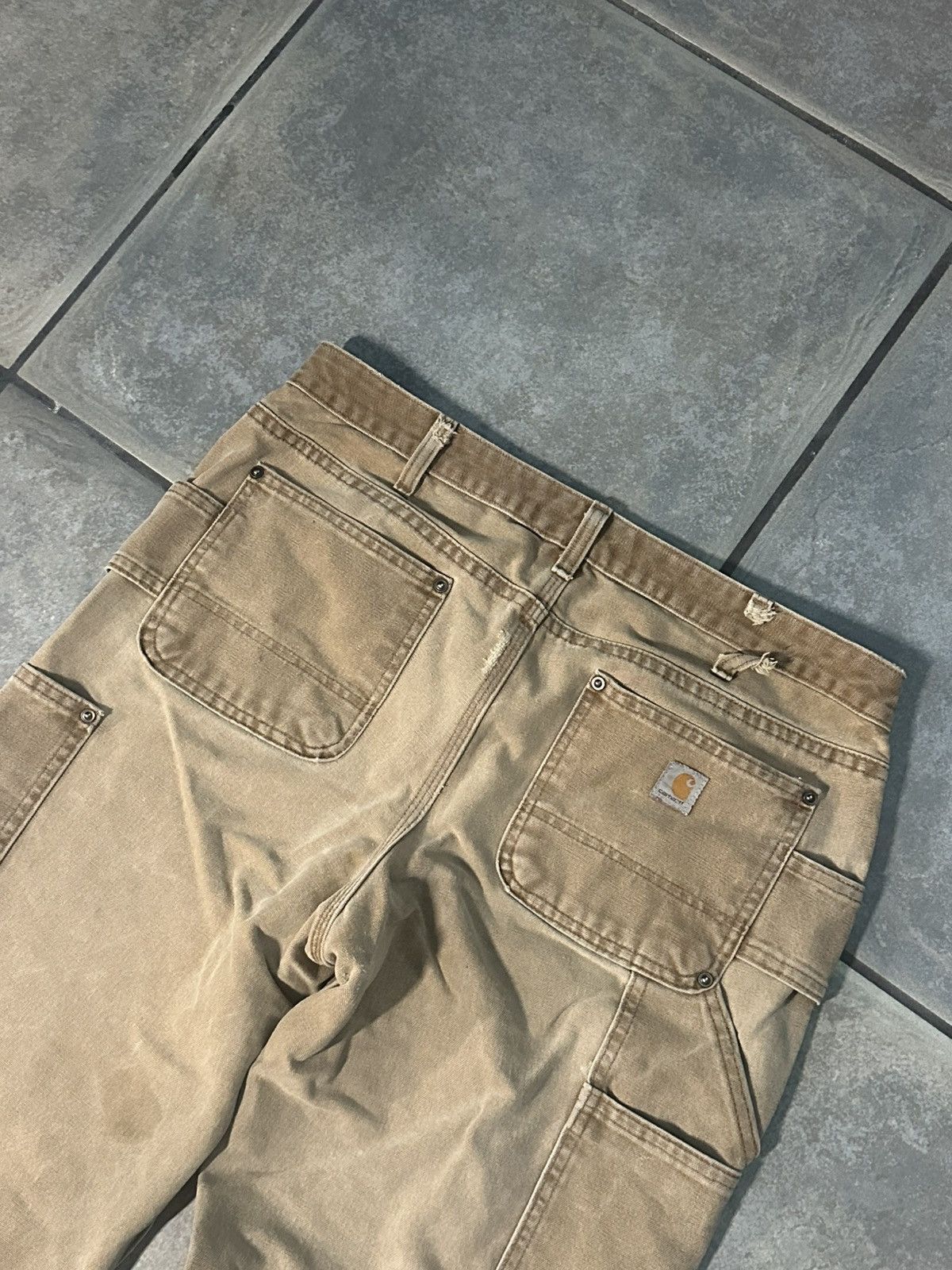 Carhartt Vintage Tan Carhartt Double Knees Size US 34 / EU 50 - 3 Thumbnail