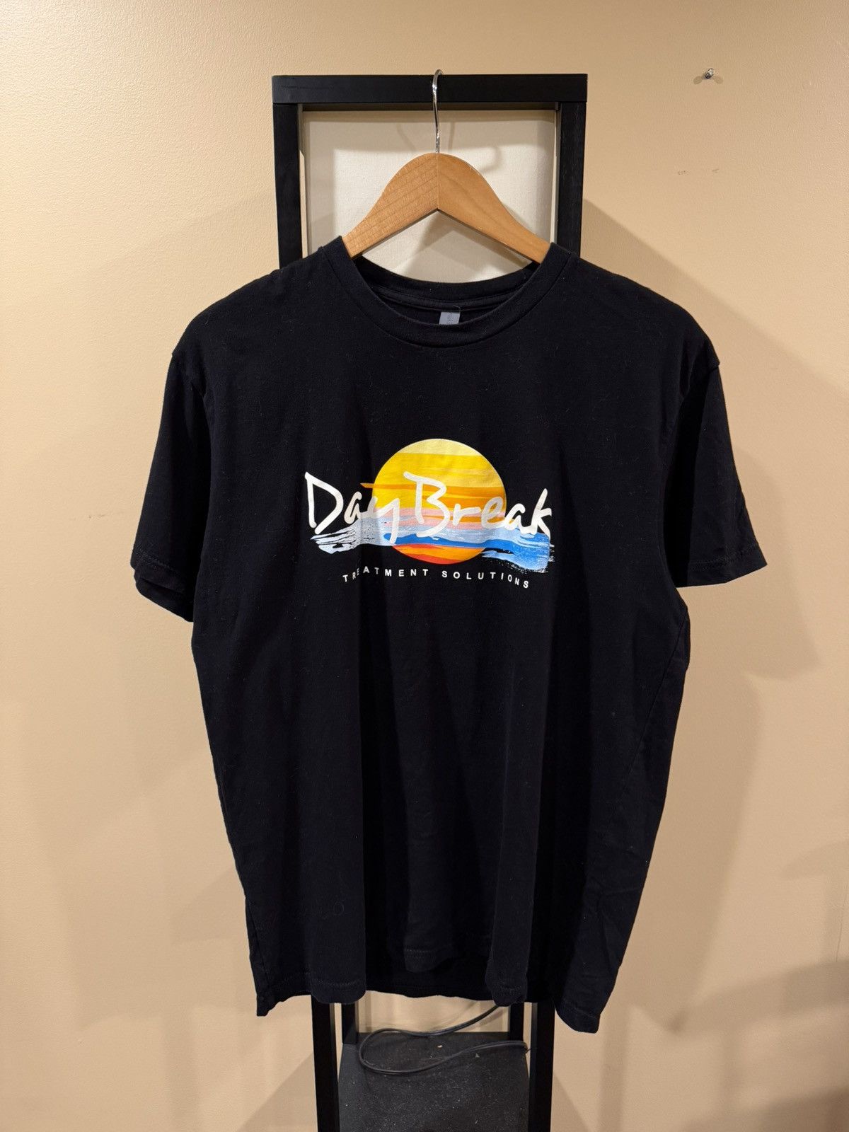Next Level Apparel Next Level Appearl “Day Break” Treatment Solutions Black Tee Size US L / EU 52-54 / 3 - 2 Thumbnail