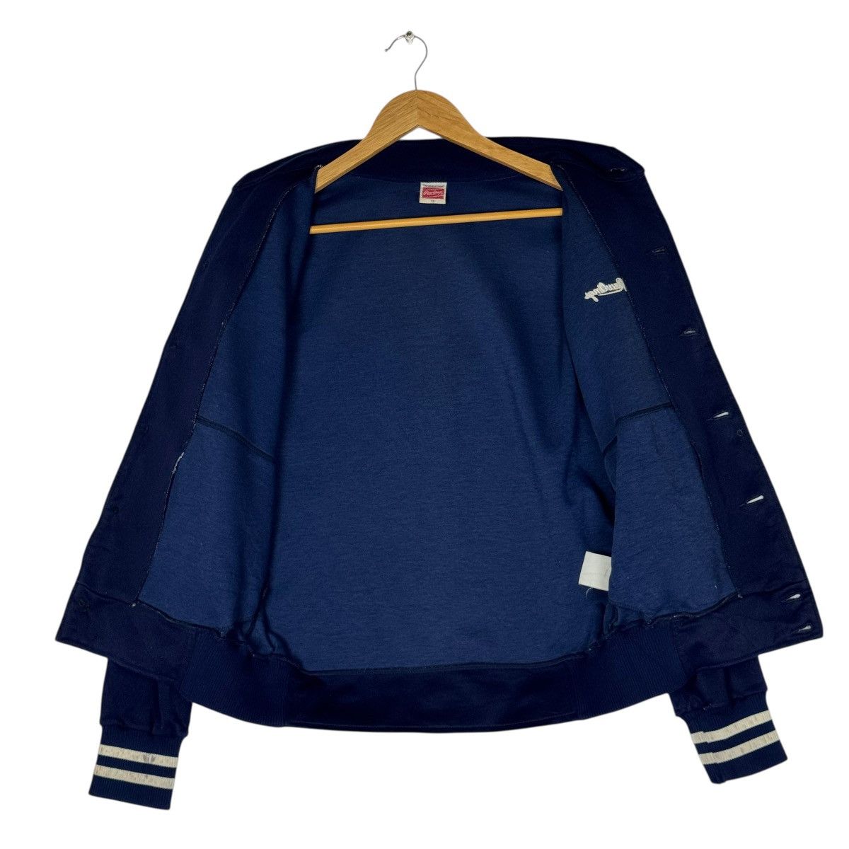 Asics Rawlings By Asics Casual Button Up Jacket Size US S / EU 44-46 / 1 - 11 Thumbnail
