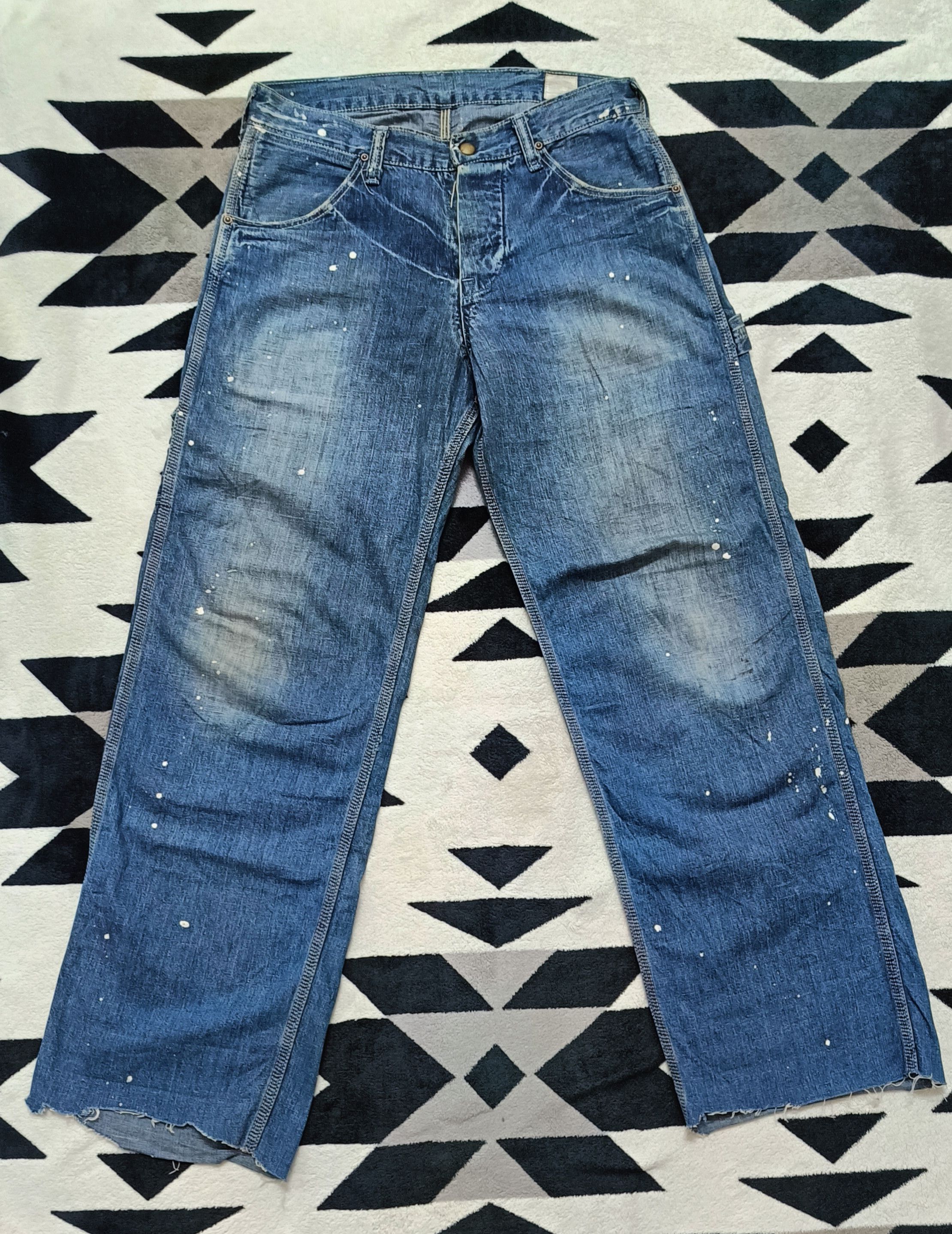 Japanese Brand 🔥🔥Rare OrSlow Carpenter Painter Jeans Size US 32 / EU 48 - 1 Thumbnail