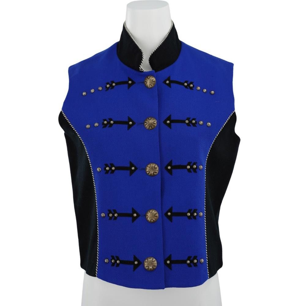 Designer VINTAGE Western Patty Lewis Vest Size M Size M / US 6-8 / IT 42-44 - 1 Thumbnail