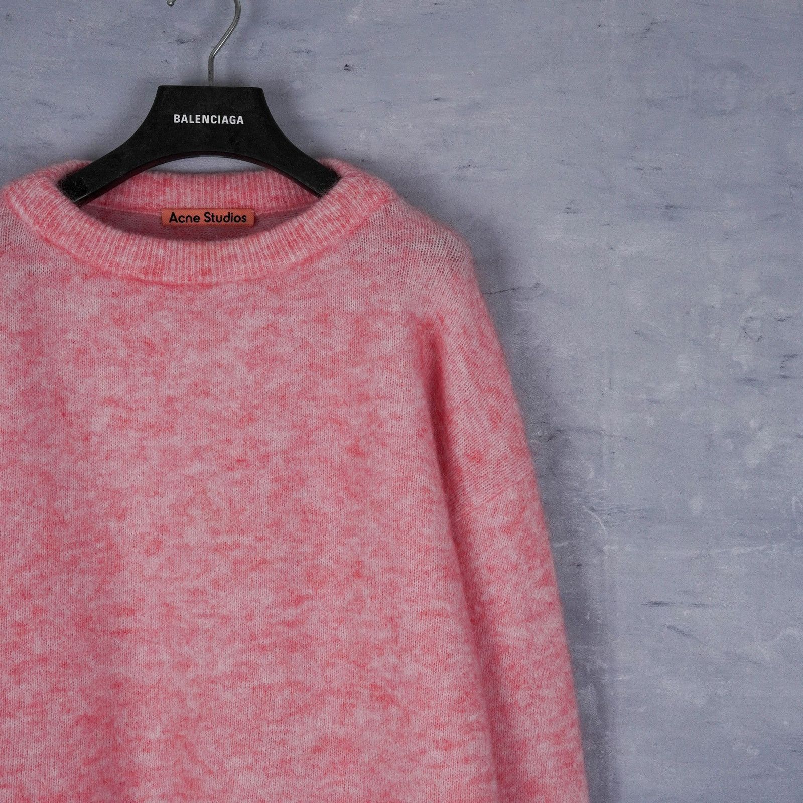 Acne Studios Acne studios soft brushed pink mohair wool jumper sweater Size S / US 4 / IT 40 - 2 Thumbnail