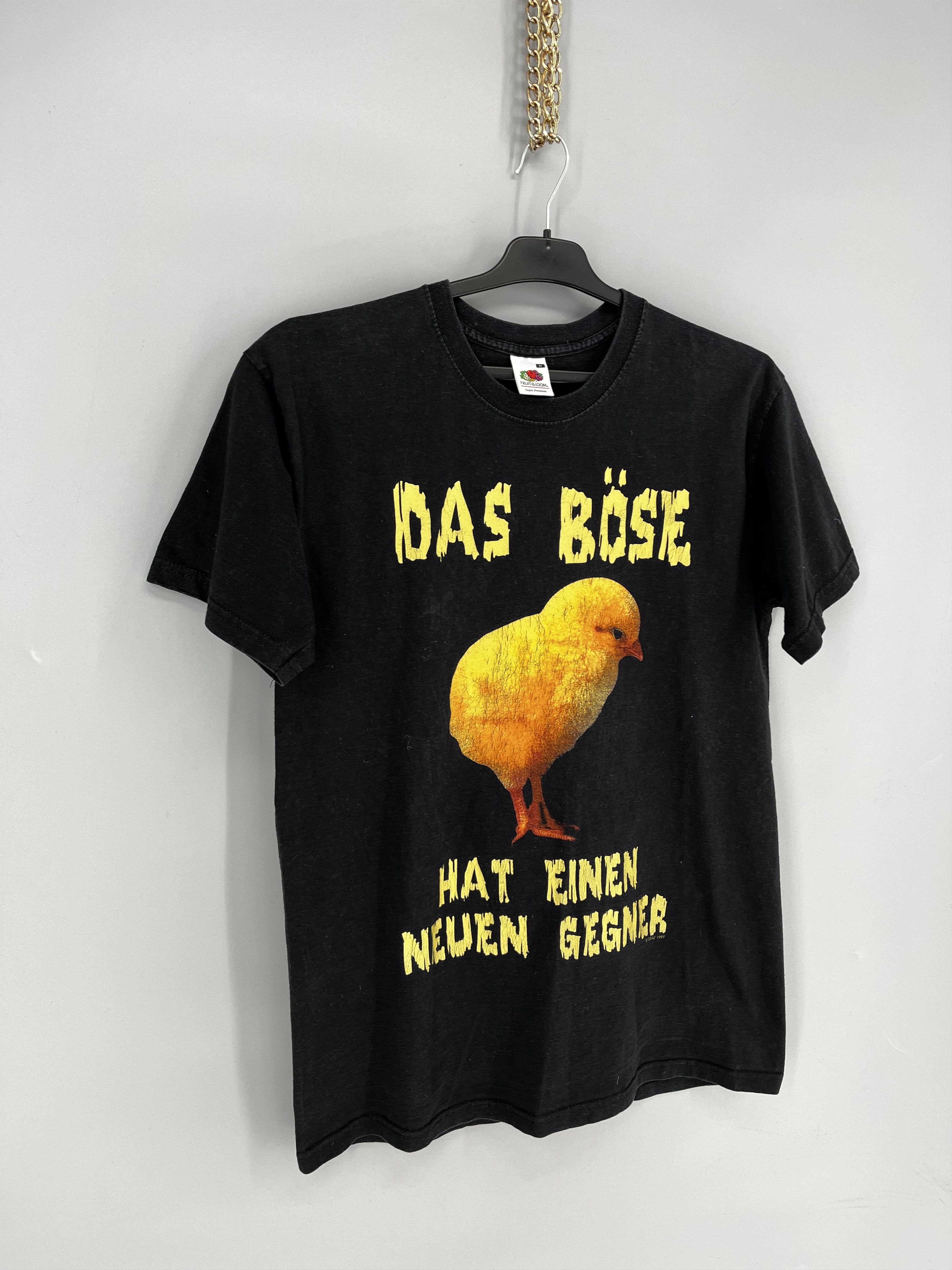 Band Tees vintage 90s t-shirt Das Böse Hateinen Neuen Gegner size M Size US M / EU 48-50 / 2 - 2 Thumbnail