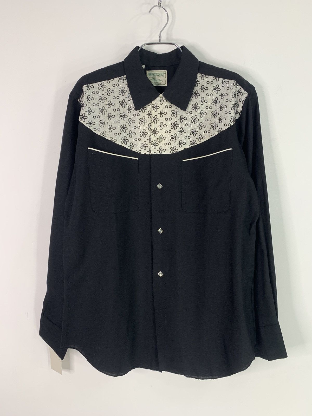 Cowboy Equipment × Vintage Vintage New Westerner by Fleetline Embroidered Cowboy Shirt Size US M / EU 48-50 / 2 - 1 Thumbnail