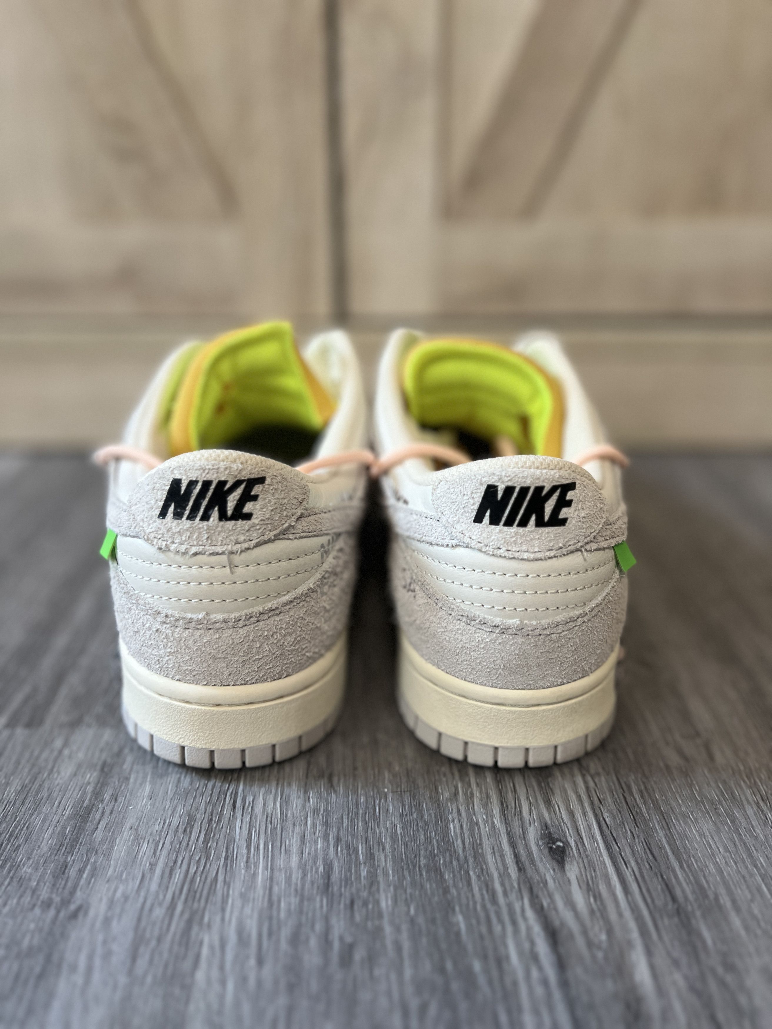 Nike Nike Dunk Low Off-White Lot 12 Size US 9.5 / EU 42-43 - 4 Thumbnail