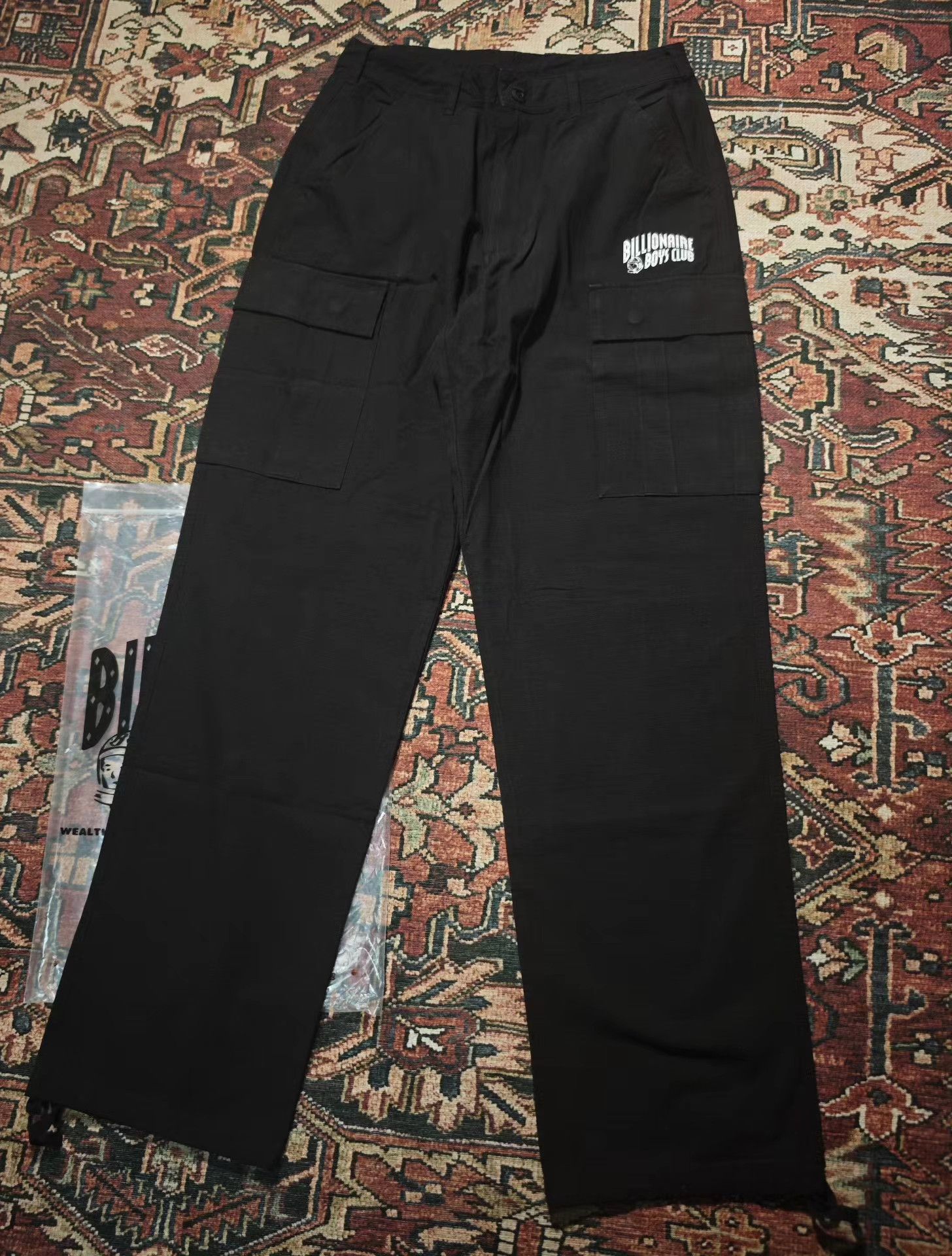 Billionaire Boys Club BILLIONAIRE BOYS CLUB Straight Leg Cargo Pants Size US 31 - 1 Thumbnail
