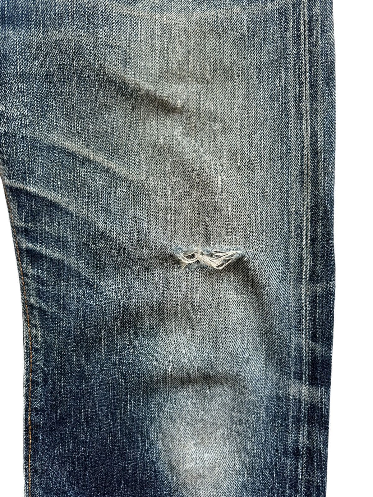 Edwin Vintage Edwin 505zx Distressed Selvedge Jeans Size US 28 / EU 44 - 7 Thumbnail
