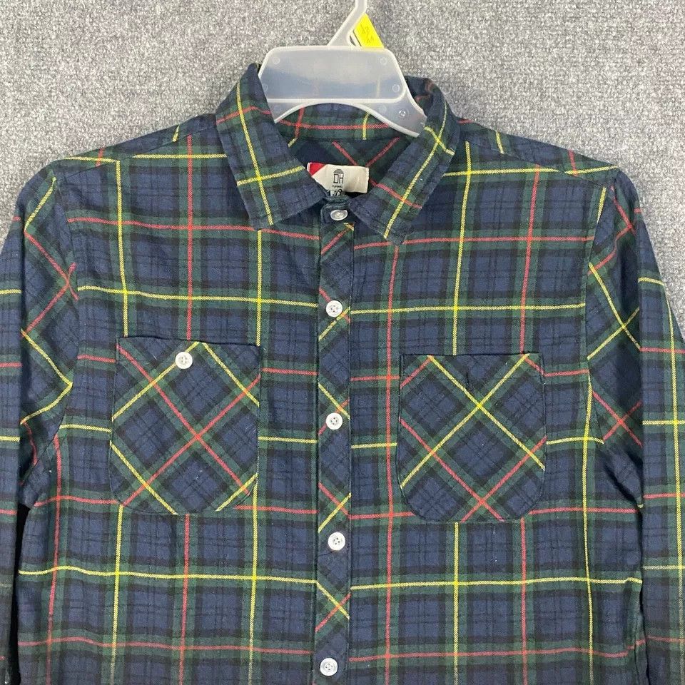 Other DH Flannel Shirt Men's Medium Button Up Cotton Blend M Size US M / EU 48-50 / 2 - 2 Thumbnail