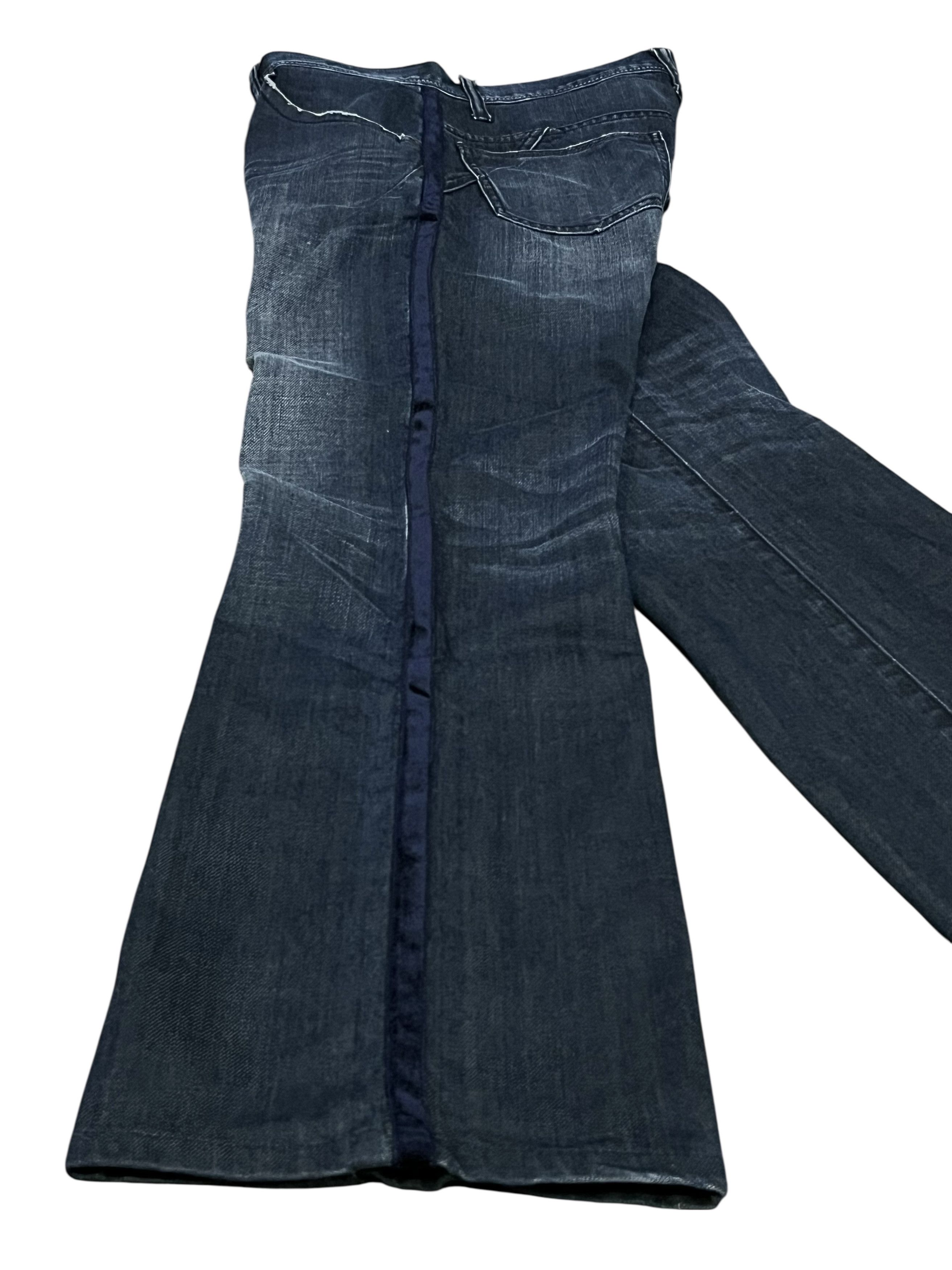 Issey Miyake 🔥STEALS💥90’s TETE HOMME Velvet Side Line Minimalist Flared Size US 31 - 9 Thumbnail
