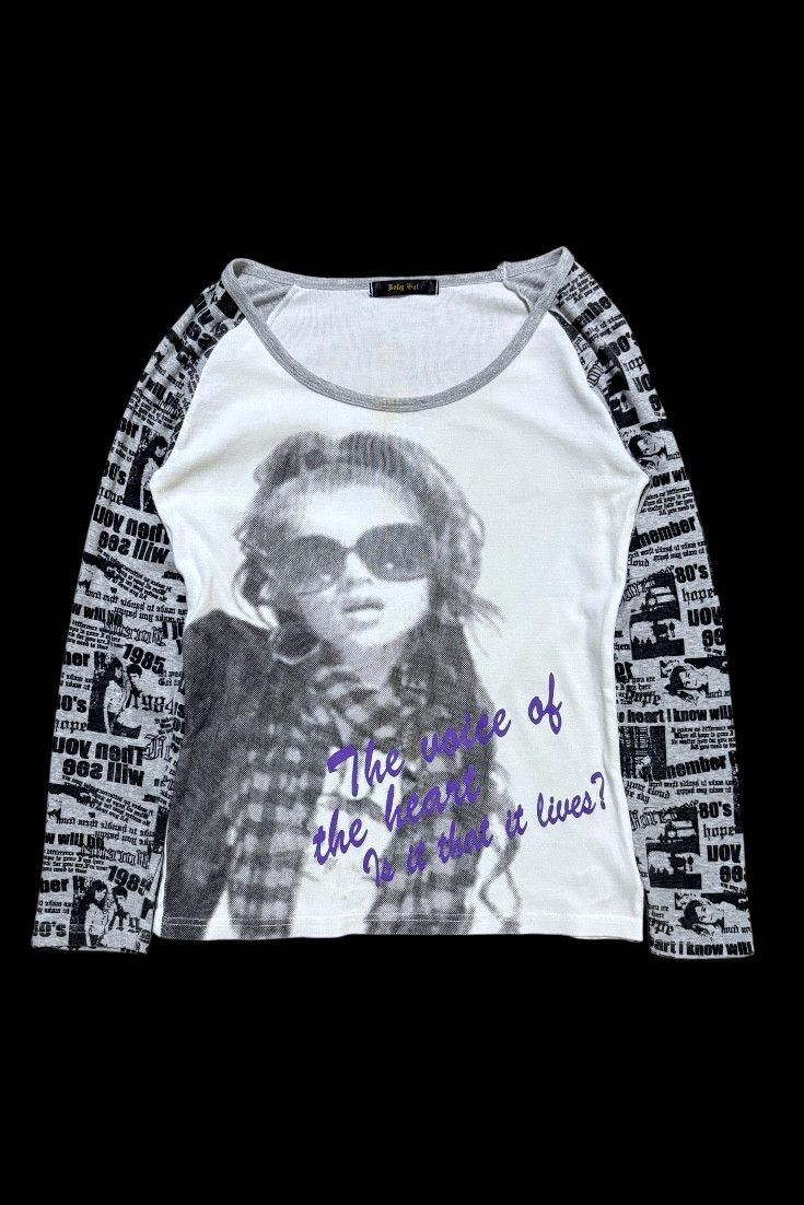 Japanese Brand Crazy 2000 joky gal girls longsleeve Size M / US 6-8 / IT 42-44 - 1 Thumbnail
