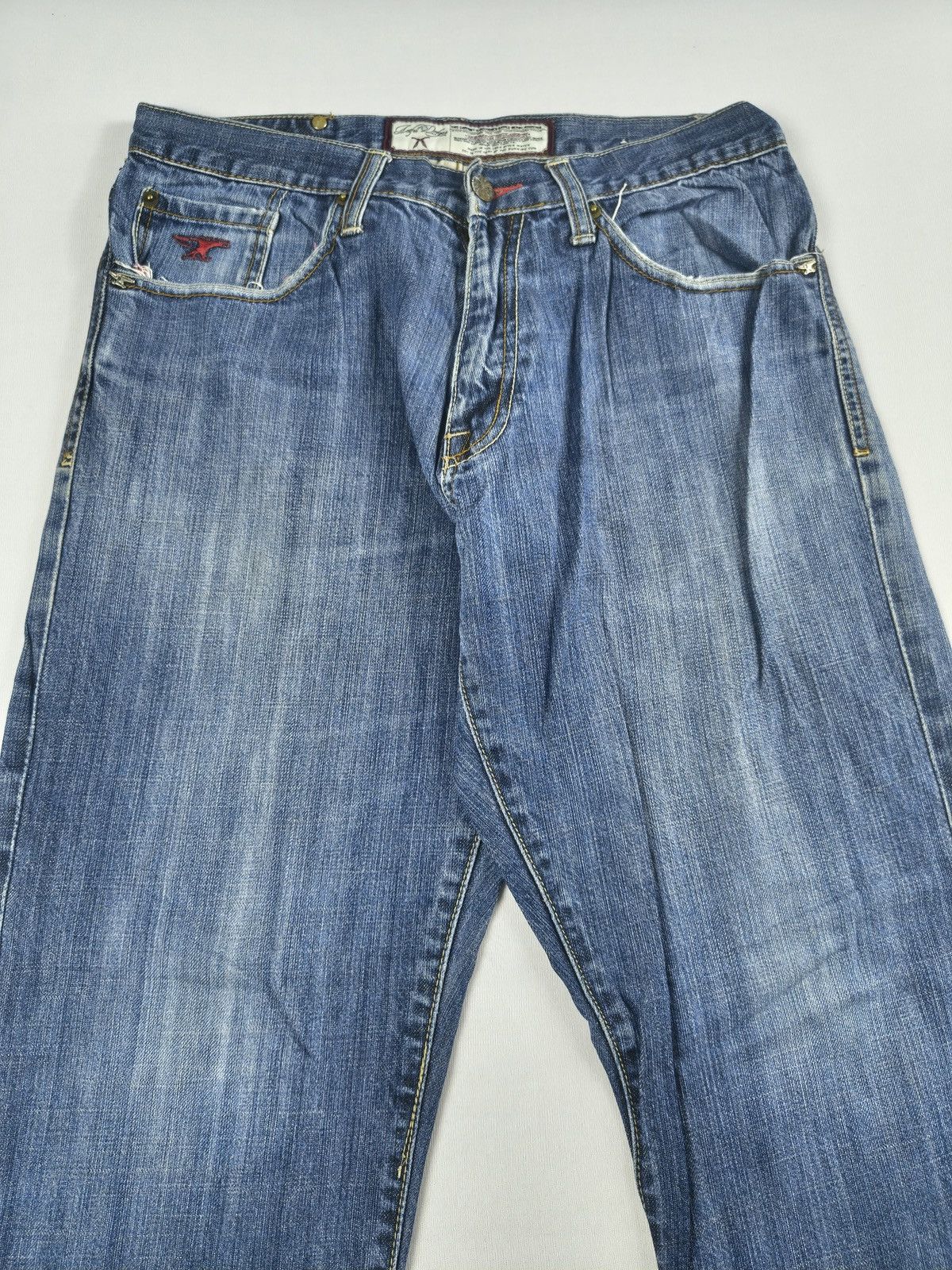 Artful Dodger Y2K Grunge Robbers Of The Grave Artful Dodger Jeans (043) Size US 32 / EU 48 - 6 Thumbnail