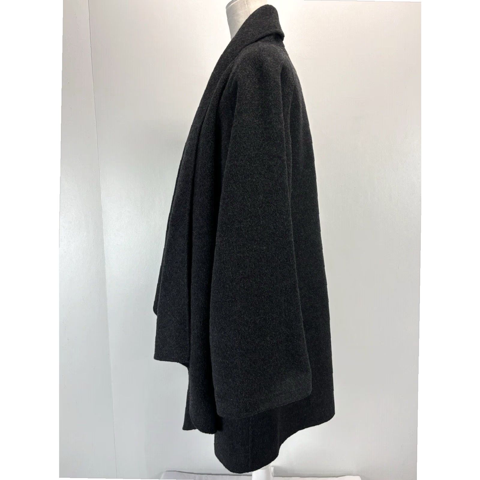 Eileen Fisher EILEEN FISHER Womens Wool Cardigan Sweater Jacket Gray XL Size XL / US 12-14 / IT 48-50 - 2 Thumbnail