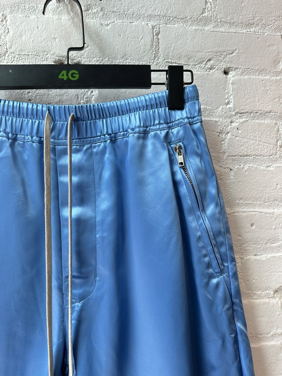 Rick Owens RICK OWENS BABY BLUE SHORTS Size US 32 / EU 48 - 2 Thumbnail