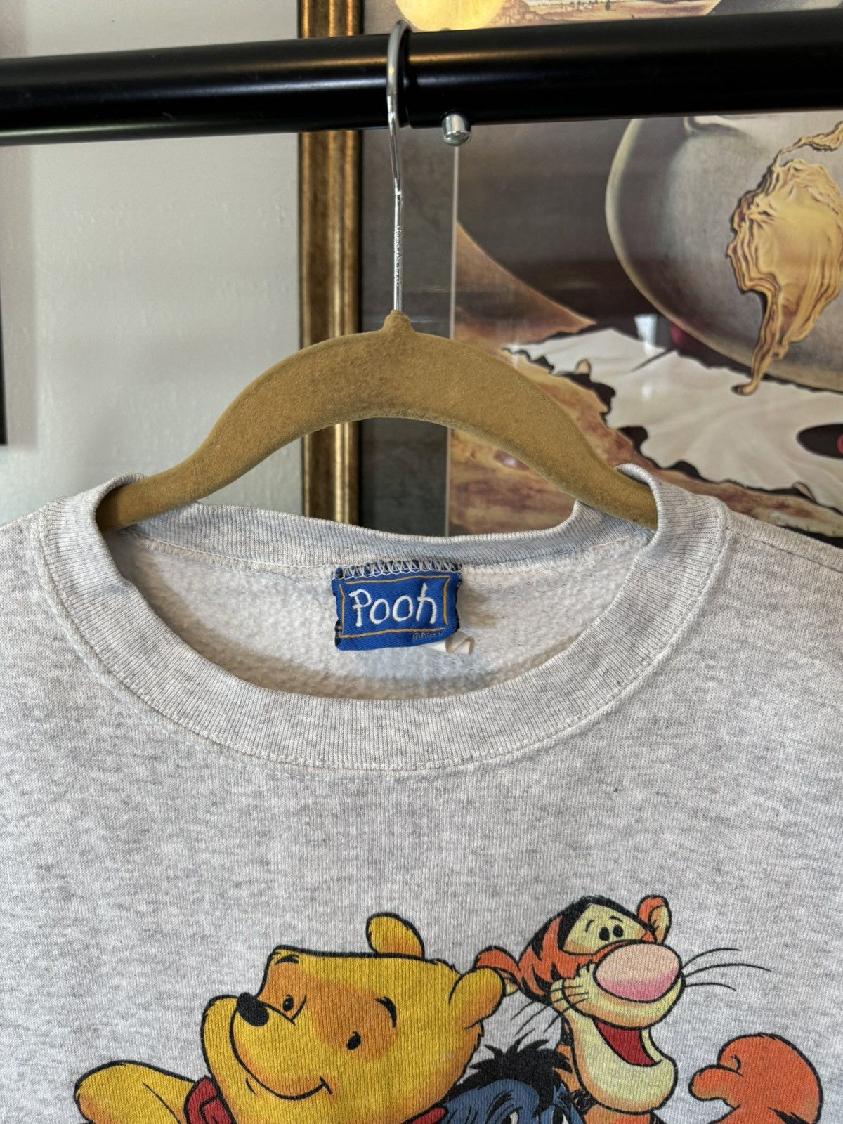 Disney × Vintage Vintage Winnie the Pooh Disney Sweatshirt Size US L / EU 52-54 / 3 - 5 Thumbnail