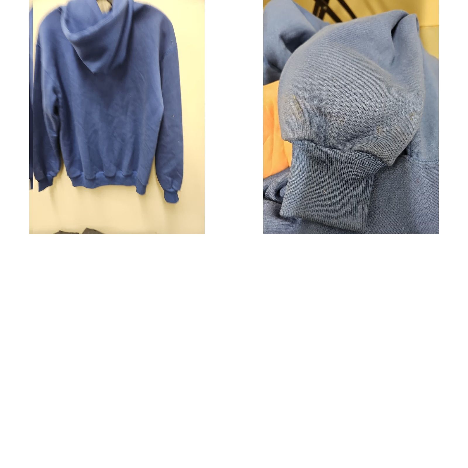 Jerzees Vintage Jerzees Hoodie Mens M Blue Long Sleeve Crew Neck Sweatshirt Size US M / EU 48-50 / 2 - 8 Thumbnail