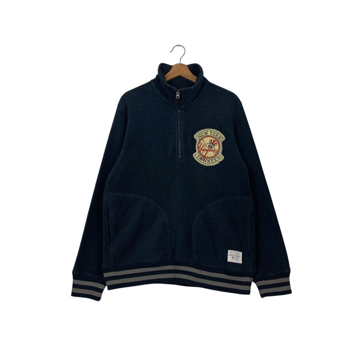 New York Yankees MLB New York Yankees Turtleneck Half Zip Fleece #2525-C114 Size US XL / EU 56 / 4 - 1 Thumbnail