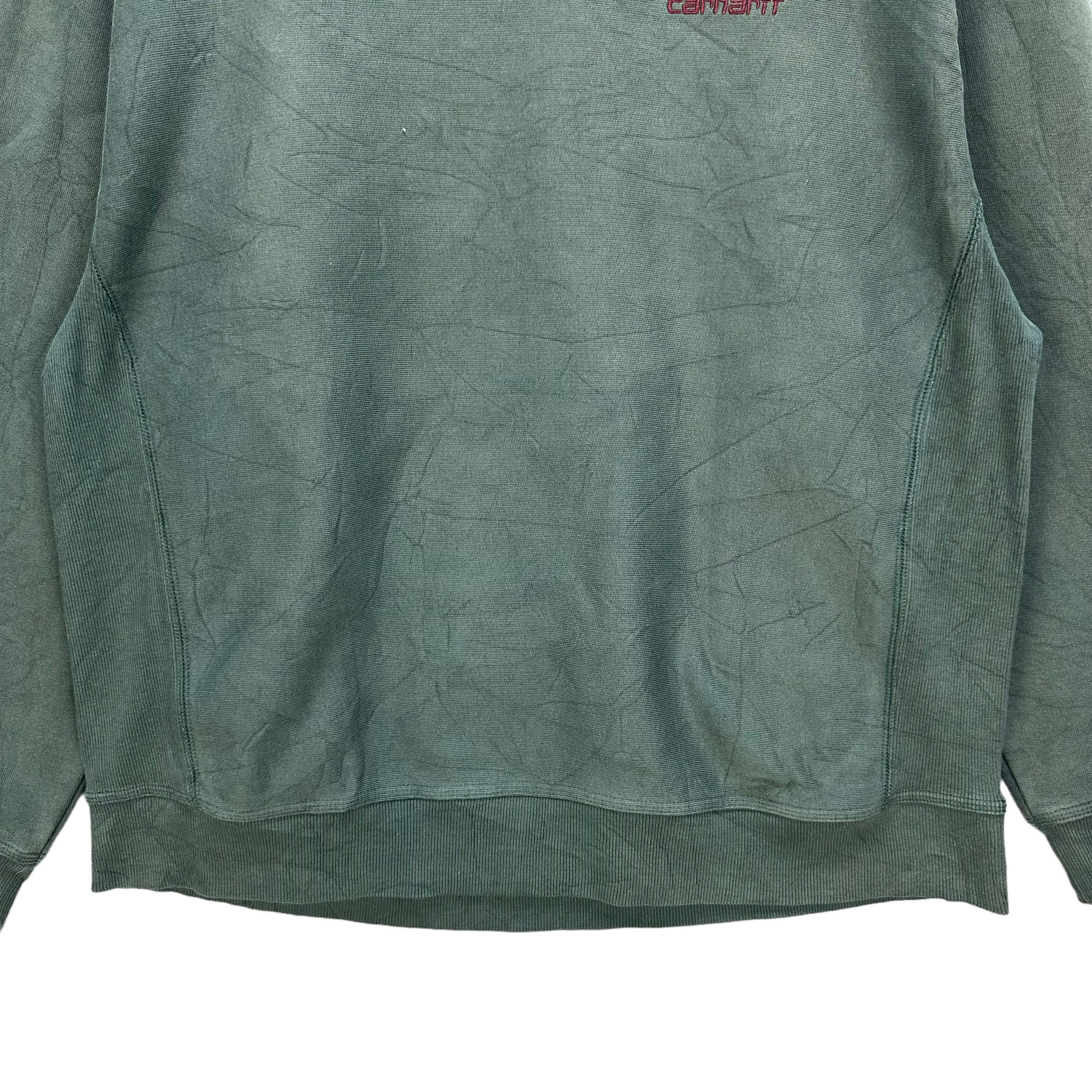 Carhartt CARHARTT GREEN SWEATSHIRTS #7746-168 Size US L / EU 52-54 / 3 - 4 Thumbnail