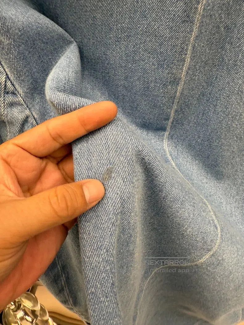 Dries Van Noten Dries Van Noten SS24 Denim Blazer. Size S / US 4 / IT 40 - 9 Thumbnail