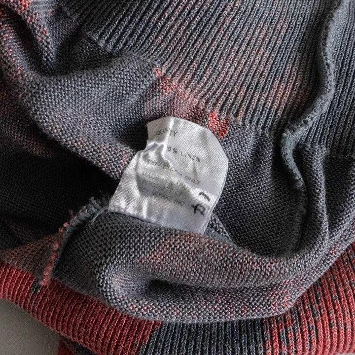Issey Miyake ISSEY MIYAKE 1990s Linen Sweater Size US M / EU 48-50 / 2 - 4 Thumbnail