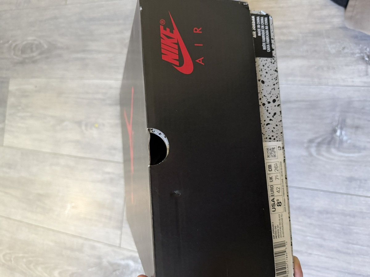Jordan Brand Jordan 5 Black Tounge Size US 8.5 / EU 41-42 - 8 Thumbnail