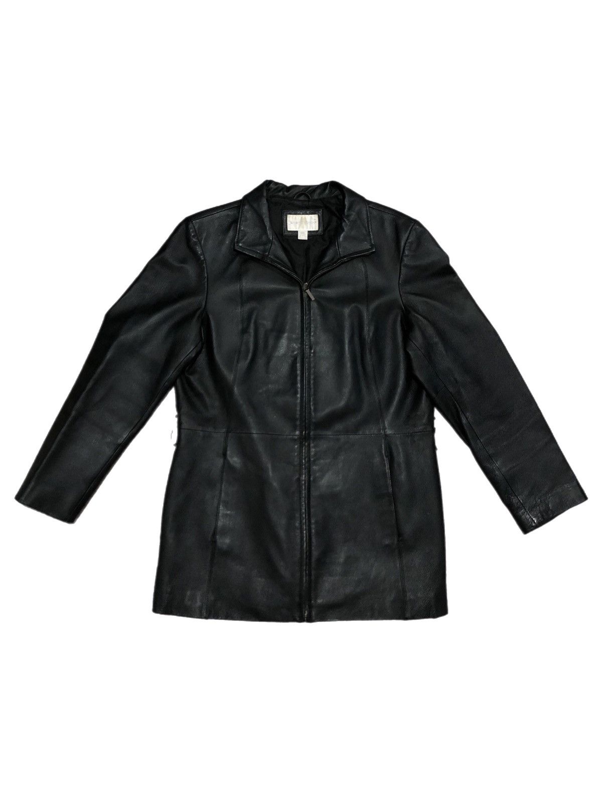 Vintage × Worthington Vtg Worthington Leather Jacket Size L / US 10 / IT 46 - 1 Thumbnail