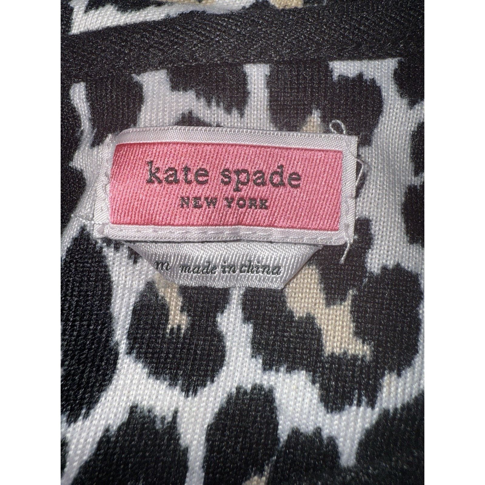 Kate Spade Kate Spade Cheetah Print Romper Sweater Knit Fabric Medium Size 32" / US 10 / IT 46 - 5 Thumbnail