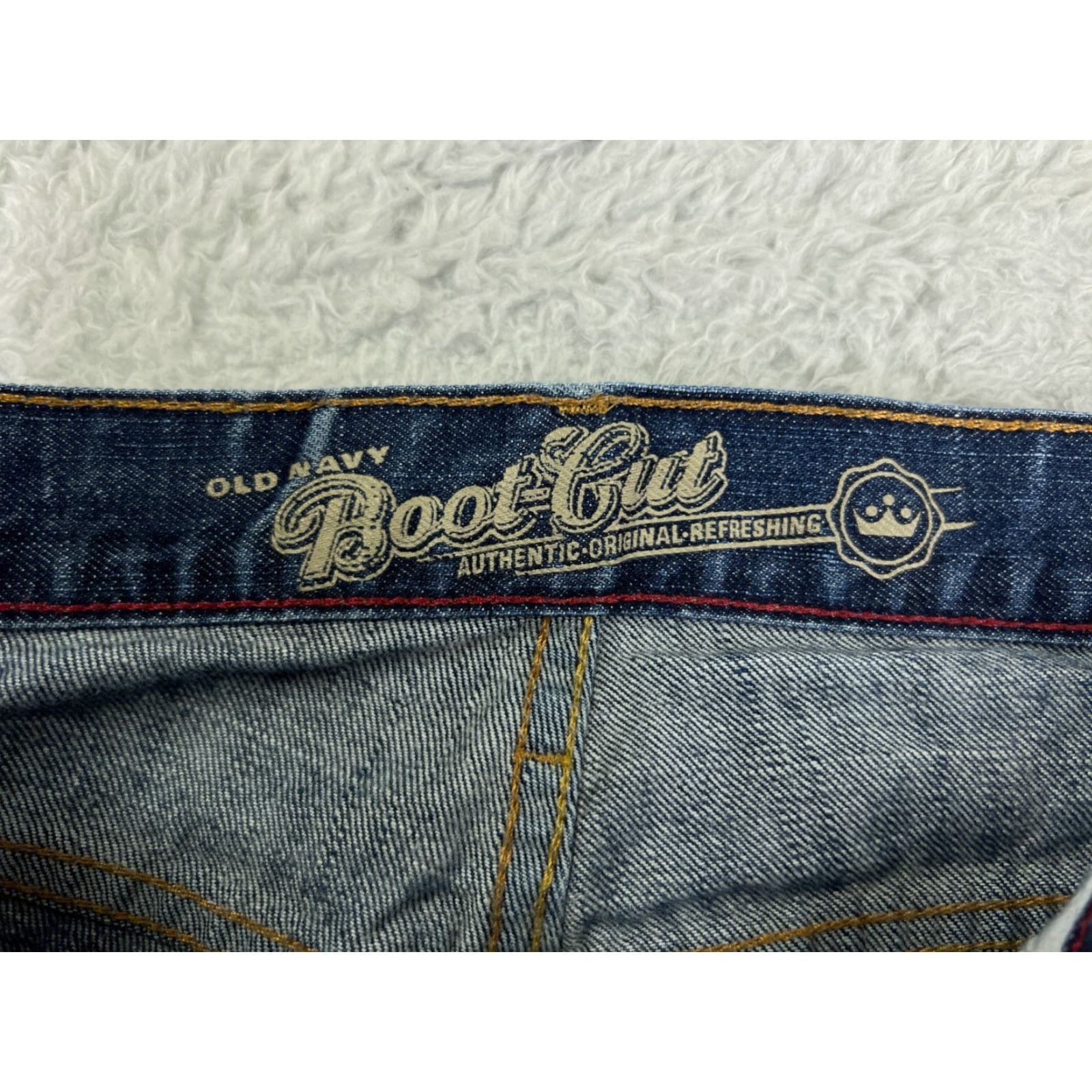 Old Navy Old Navy Jeans Bootcut 32x29 Blue Denim Distressed 100% Cotton 5-Pocket Regular Women’s Pants Size US 32 / EU 48 - 6 Thumbnail