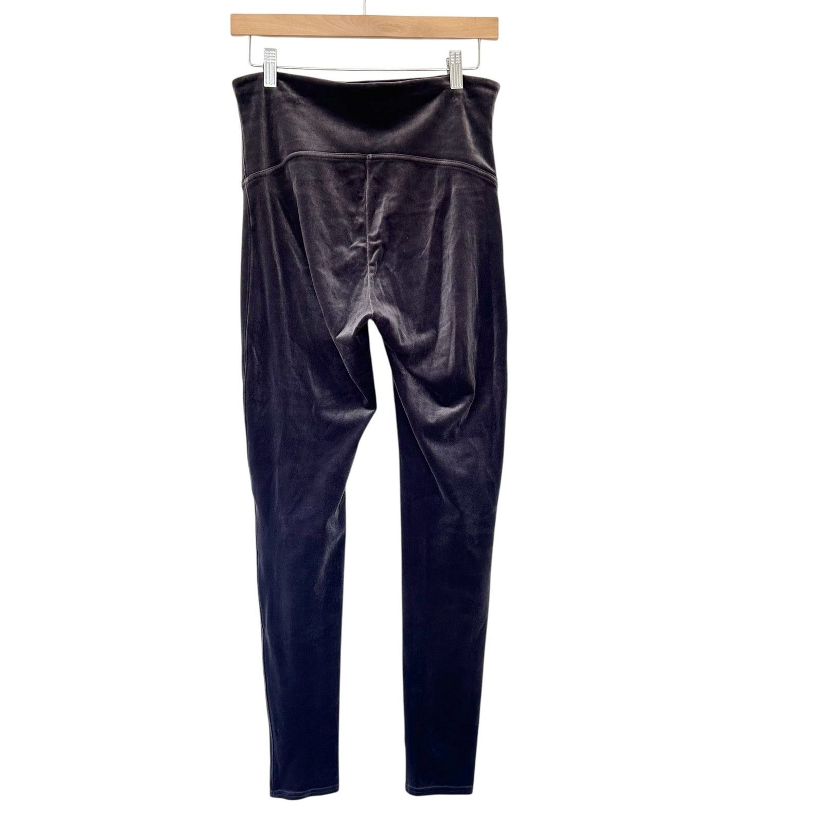 Spanx Spanx Gray Velour Leggings Sz XL Size 38" / US 16 / IT 52 - 4 Thumbnail