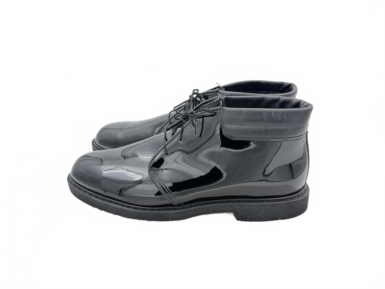 Bates Hats Bates Corfam Patent Leather Chukka Boots Size 12 3E E00053 Size US 12 / EU 45 - 2 Thumbnail