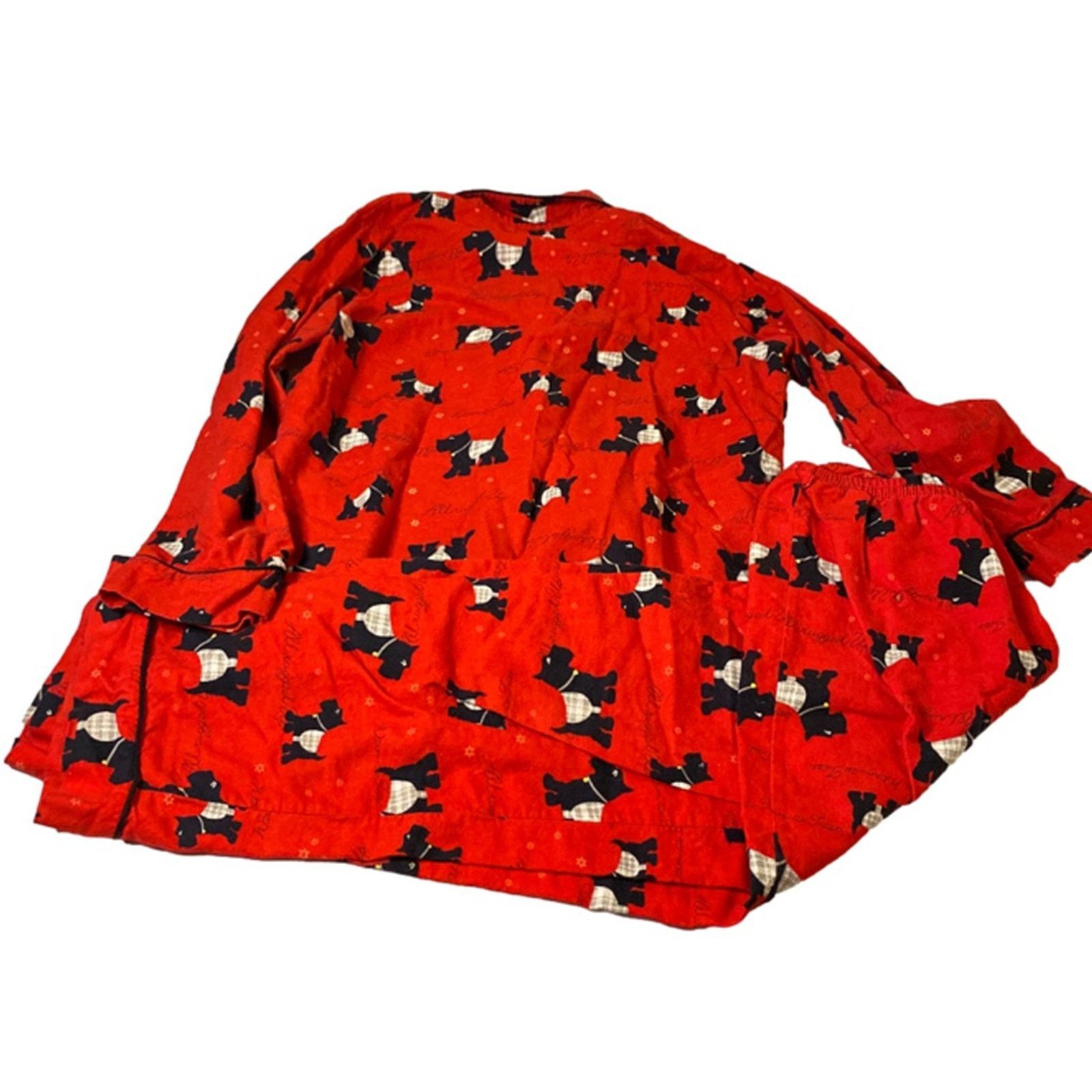 Other Classic Elements Red Black Women's Pajamas M (10-12) Size ONE SIZE - 7 Thumbnail