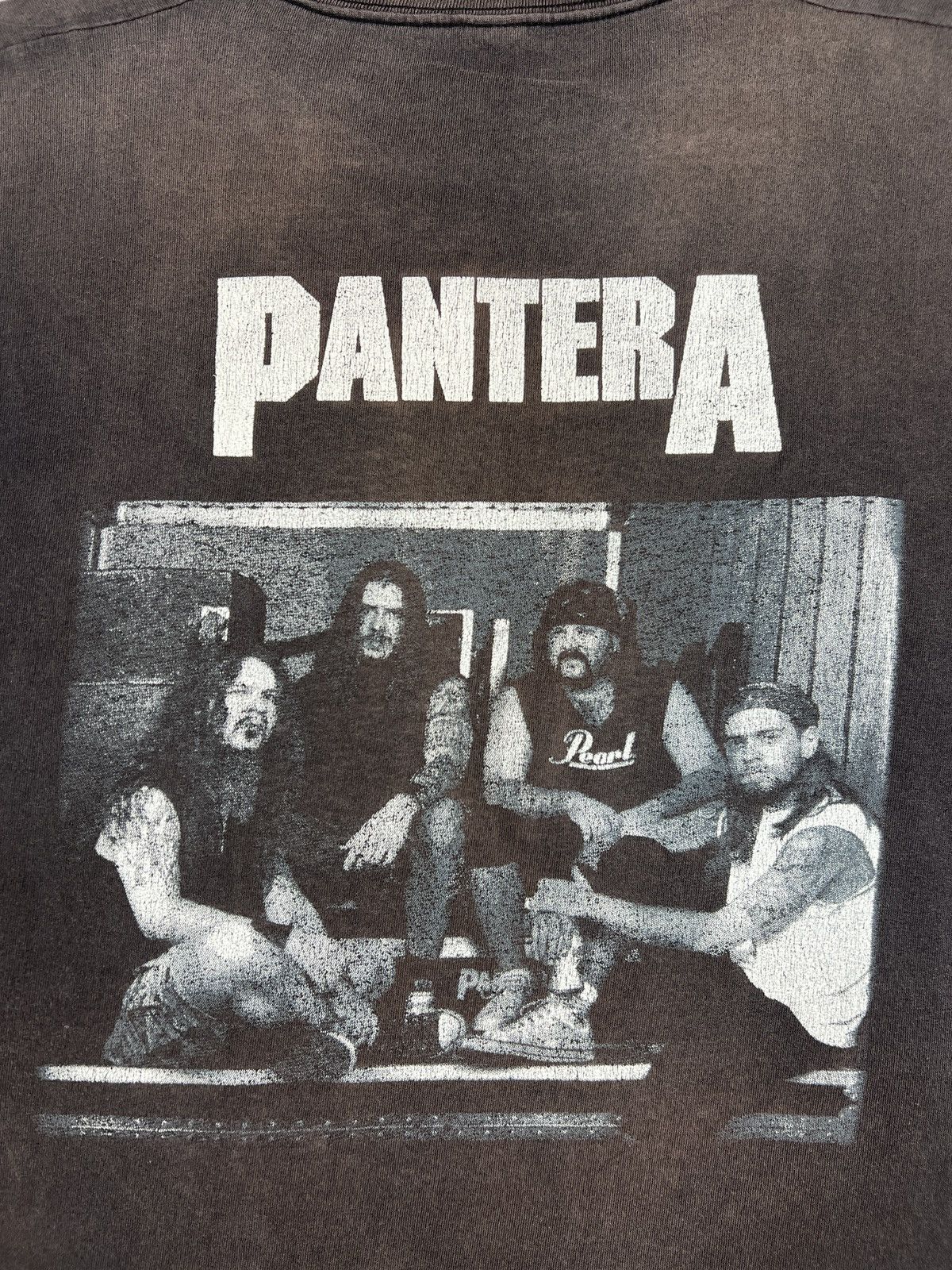 Band Tees 1994 Vintage Pantera Far Beyond Driven Sunfaded Band T Shirt Size US XL / EU 56 / 4 - 10 Thumbnail