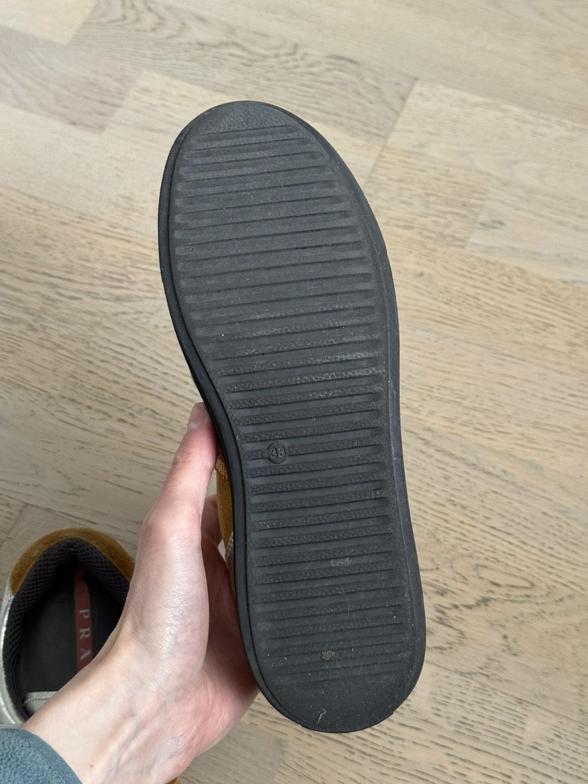 Prada Vintage Prada Suede sneakers Size US 7 / IT 37 - 6 Thumbnail