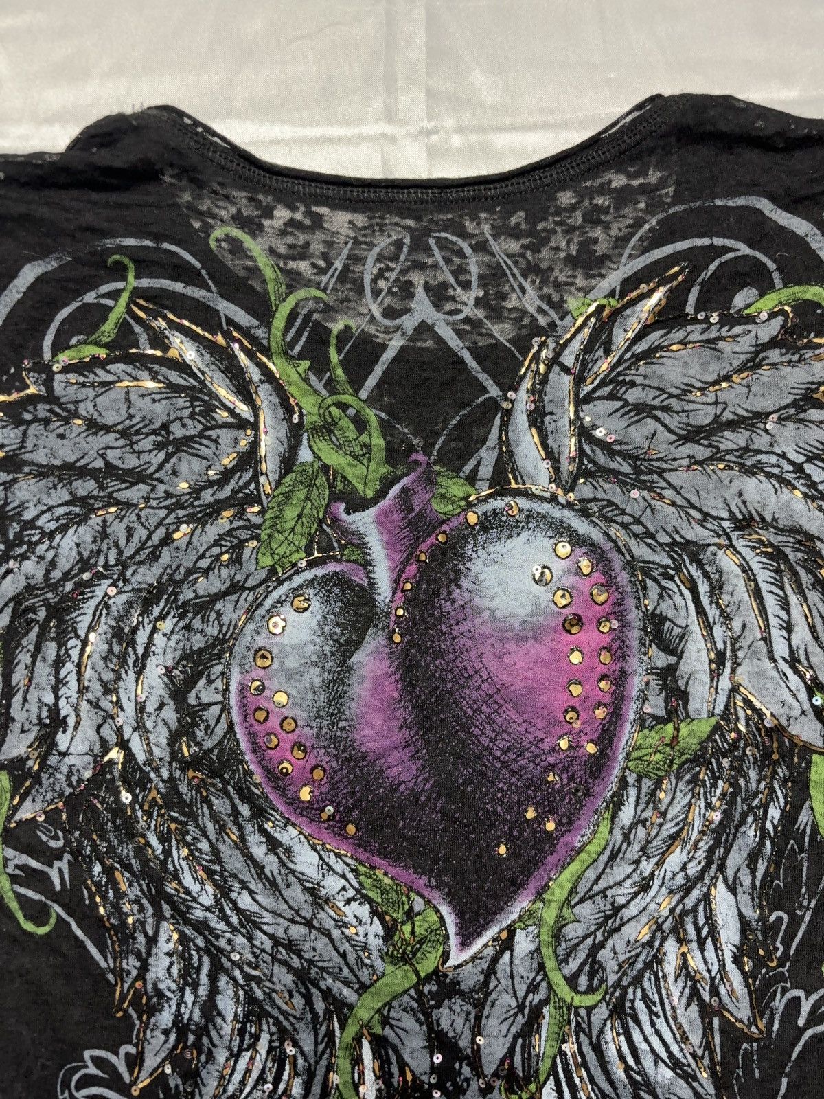 Vintage Printed y2k mesh vintage t-shirt Size M / US 6-8 / IT 42-44 - 4 Thumbnail
