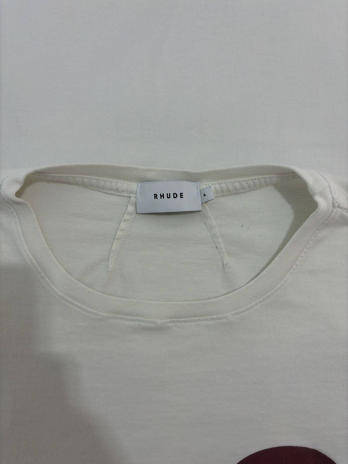 Rhude Rhude Red Gold Moonlight Tee Size US XL / EU 56 / 4 - 6 Thumbnail