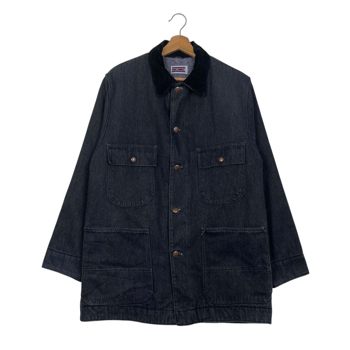 Big Mac Vintage 90s Big Mac Chore Denim Jacket Size US M / EU 48-50 / 2 - 1 Thumbnail
