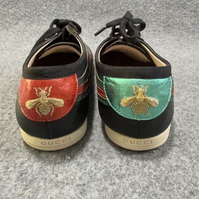 Gucci Gucci Falacer Leather Low-Top Fashion Sneakers Size US 6.5 / EU 39-40 - 3 Thumbnail