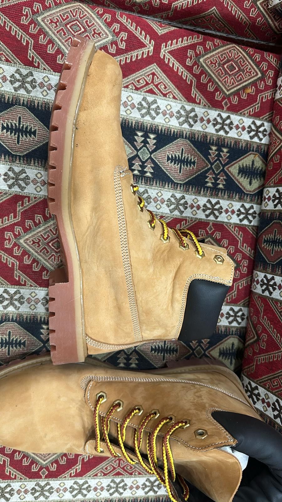 Derschütze "Yasmin V3" Boots Size 48 Timberland Style in Orange, Men's (Size 13) — image 3 of 6