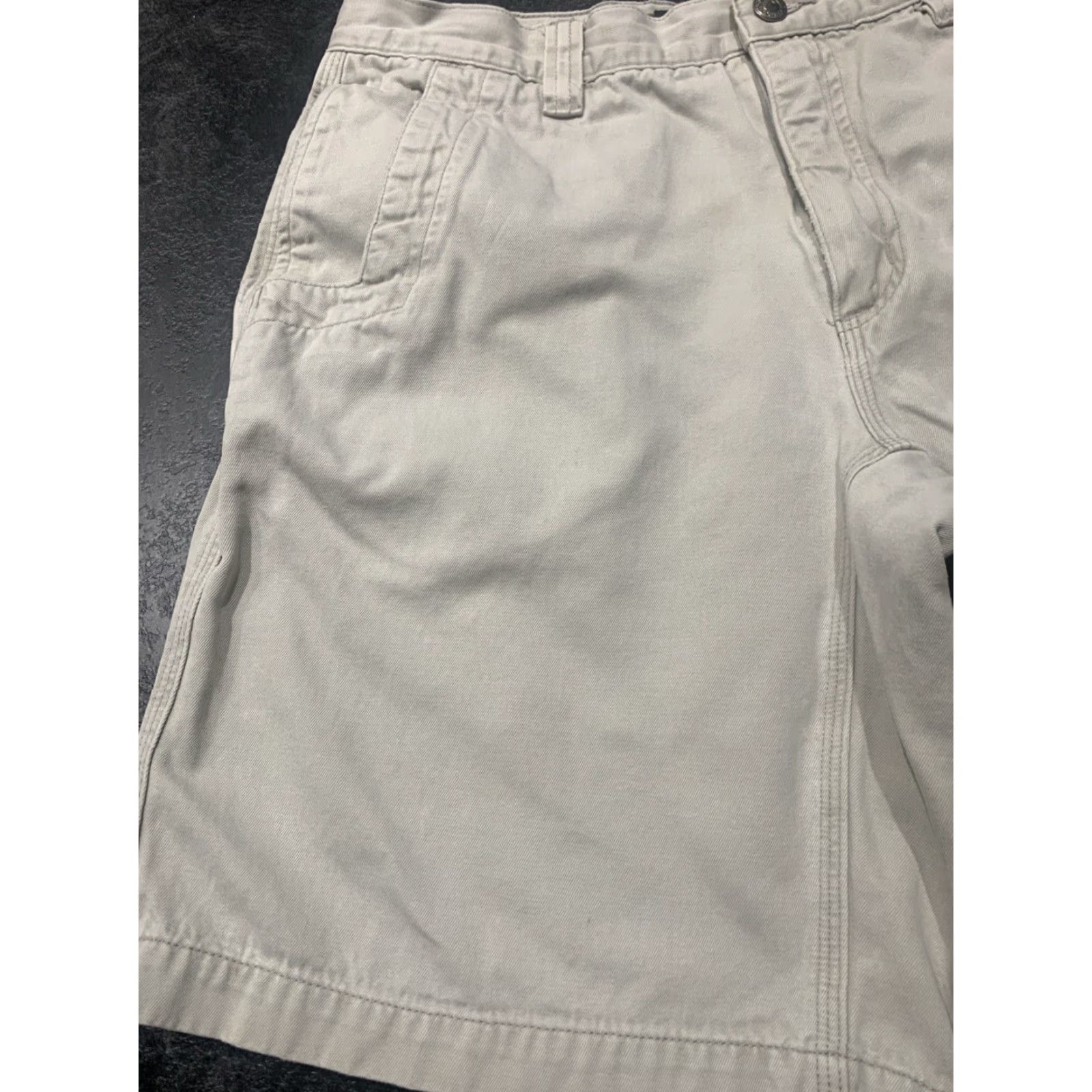 Mountain Khakis Mountain Khakis Cargo Shorts Mens 32 Beige Outdoor Hiking Casual Breathable Lightweight Size US 32 / EU 48 - 4 Thumbnail