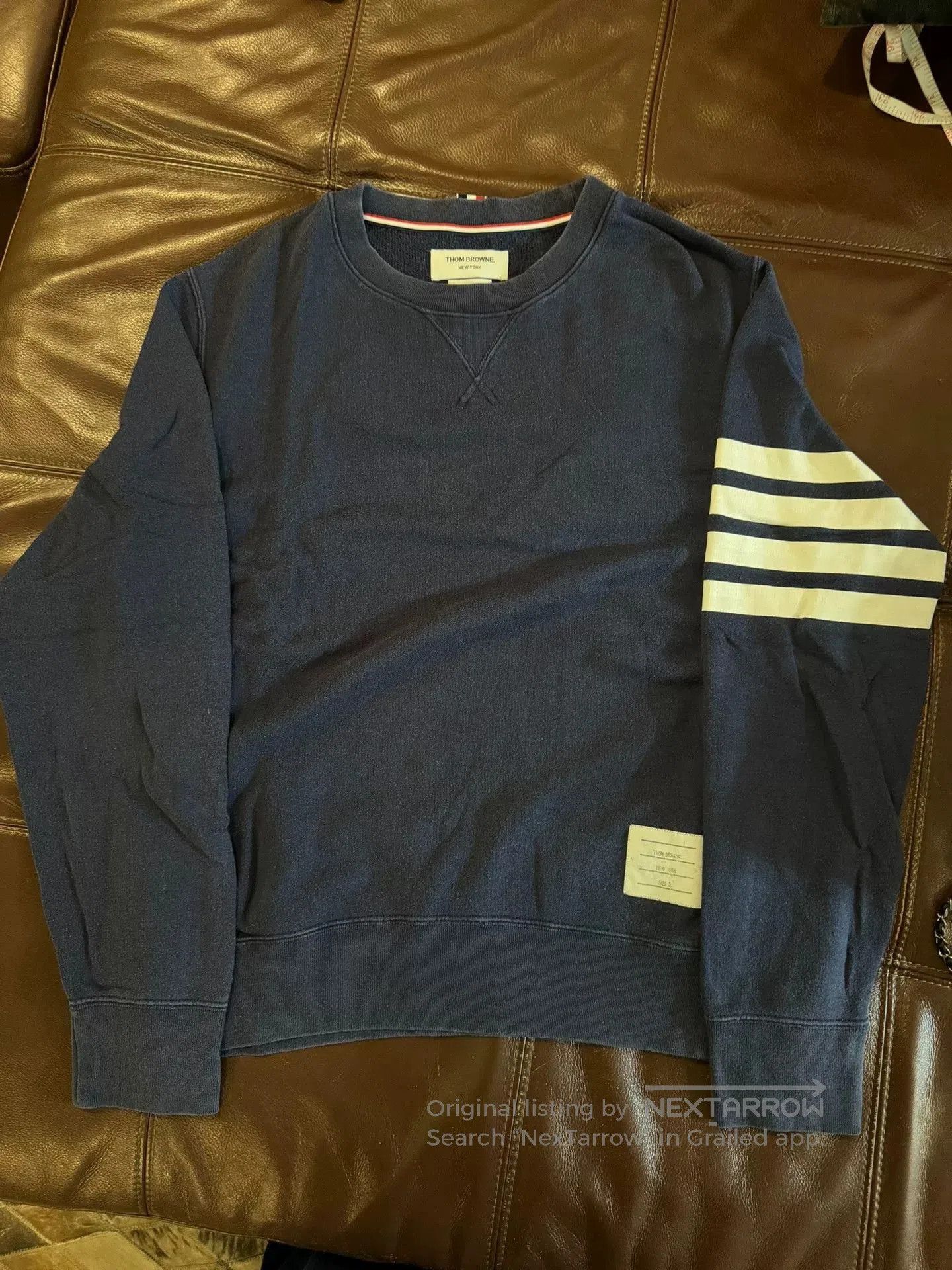 Thom Browne Thom Browne Men's Classic Sweatshirt Size 3. Size US M / EU 48-50 / 2 - 1 Thumbnail