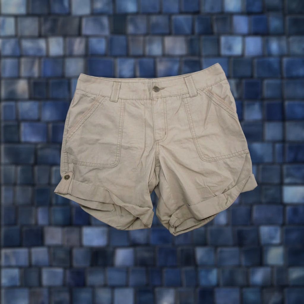 Carhartt Carhartt Relaxed Fit El Paso Shorts Tan Khaki Womens Size 8 Cuffed Pockets Short Chino Outdoor Rugged 8 Womens Size 30" / US 8 / IT 44 - 1 Thumbnail