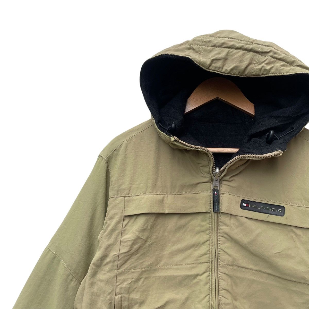 Designer × Tommy Hilfiger × Vintage Vintage Tommy Hilfiger Hooded Jacket Size US XS / EU 42 / 0 - 4 Thumbnail