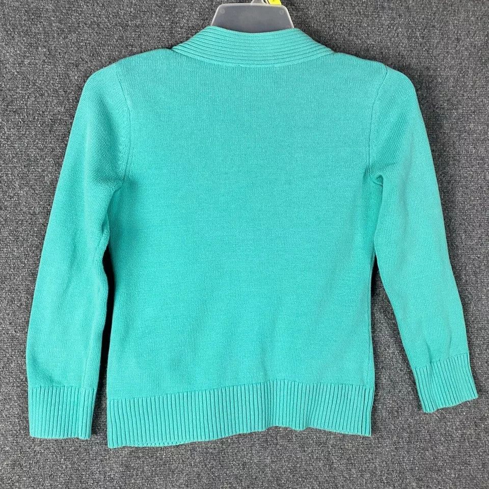 Pendleton Pendleton Cardigan Women's Blue Knit 100% Cotton PS Size S / US 4 / IT 40 - 9 Thumbnail