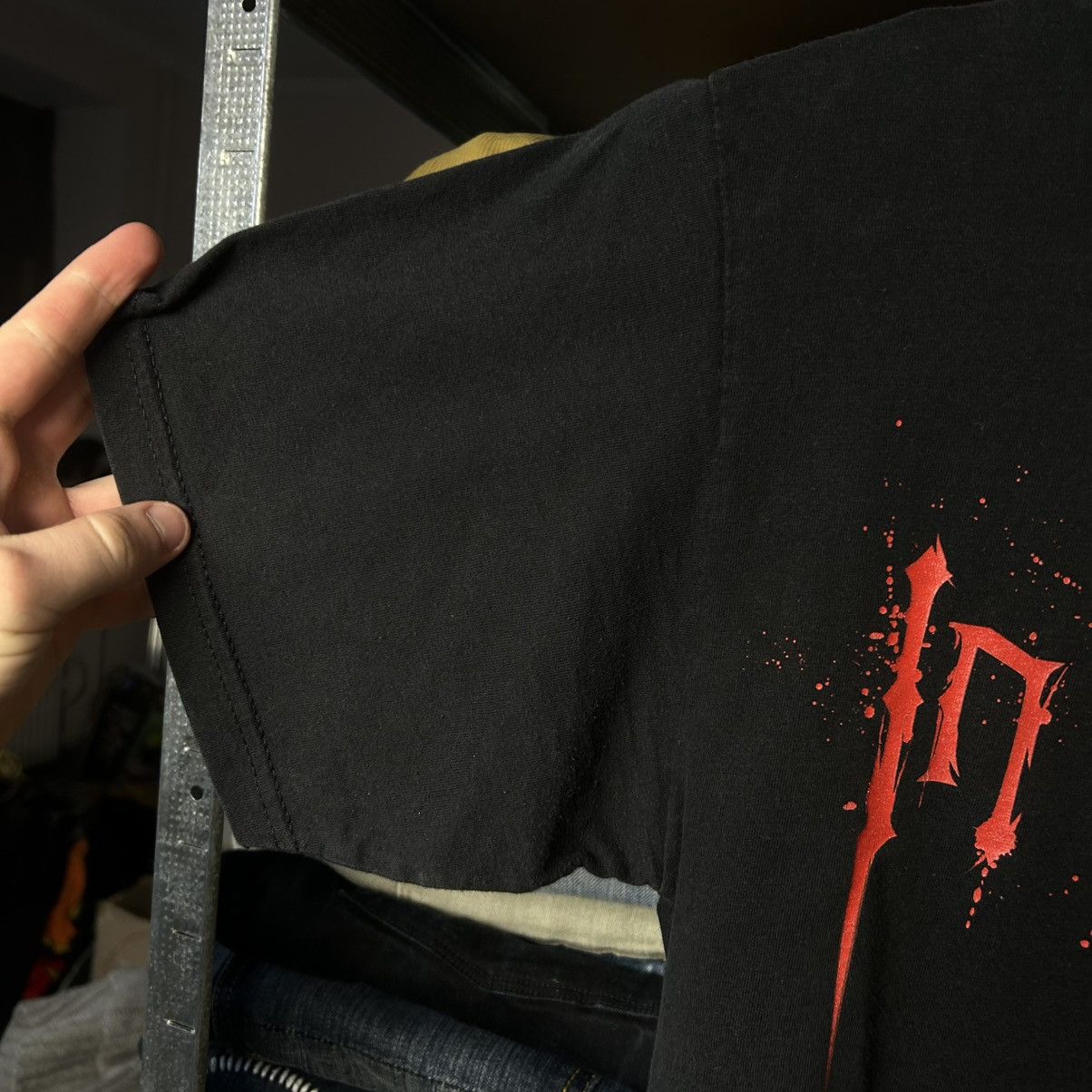 Band Tees Vintage In Flames Big Graphic Logo 2000’s rock band tee Size US M / EU 48-50 / 2 - 5 Thumbnail