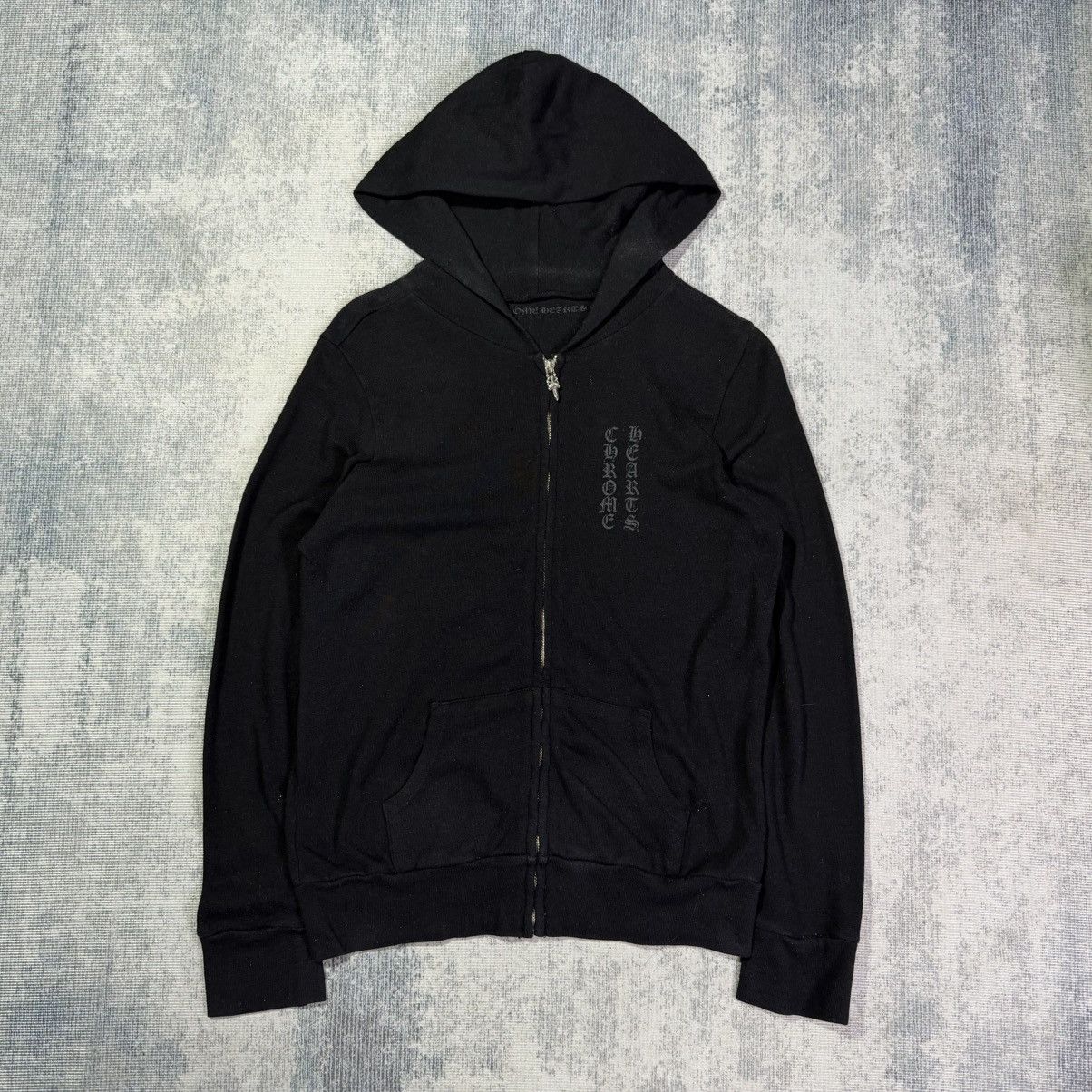 Chrome Hearts Vertical Script RS3 Cross Zip up Size M / US 6-8 / IT 42-44 - 1 Thumbnail