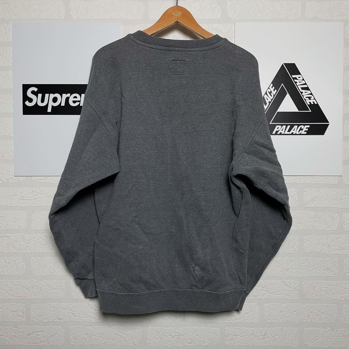 Nike VINTAGE NIKE SPELLOUT BOXY HEAVY COTTON BOXY SWEATSHIRT 90s Size US M / EU 48-50 / 2 - 2 Thumbnail