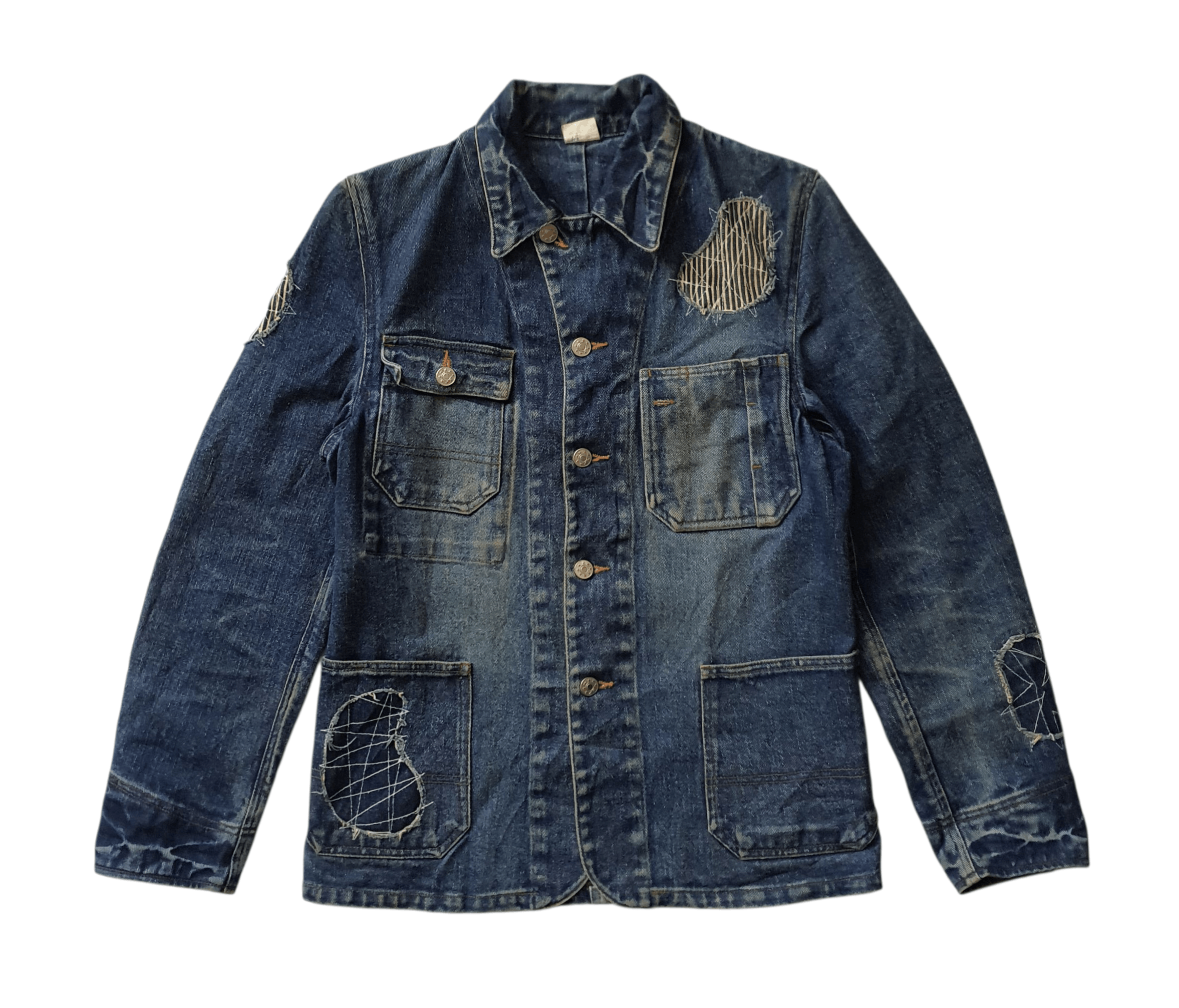 Other Vintage Denim Work Patches Boro Sashiko Jacket size Size US XS / EU 42 / 0 - 1 Thumbnail