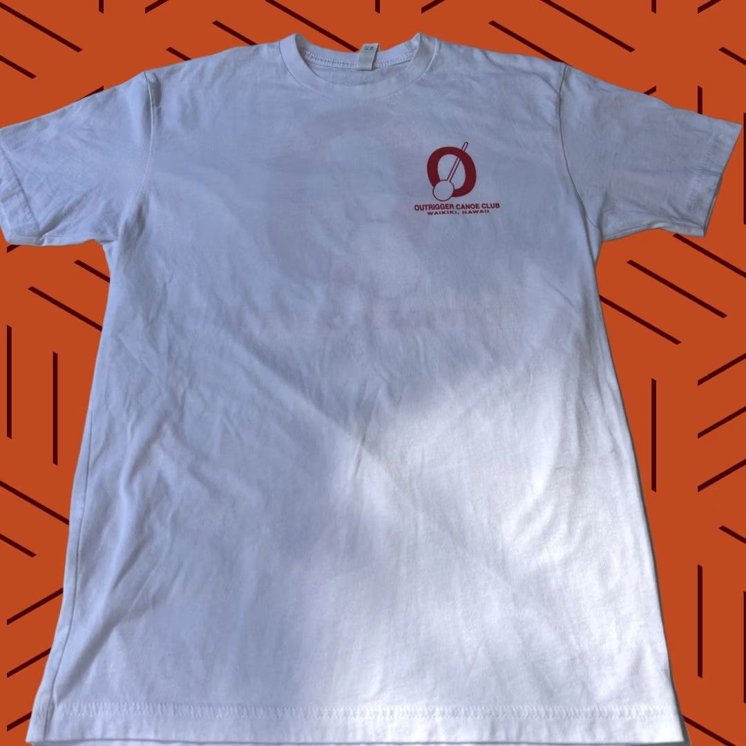Next Level NWOT Official Outrigger Canoe Club Waikiki Hawaii Logo Shirt Adult Small White Size US S / EU 44-46 / 1 - 1 Thumbnail